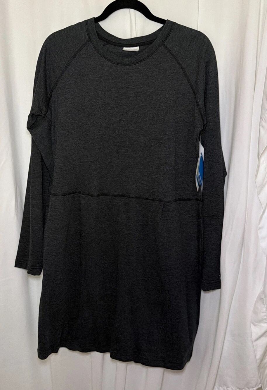 New! Columbia Long Sleeve Pocket Dress Size Large